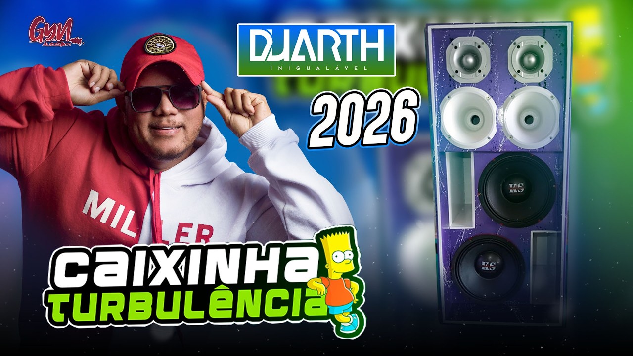 DANCE REMIX CD CAIXINHA TURBULÊNCIA 2026 DJ DUARTH INIGUALÁVEL