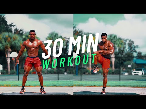 30 MINUTE MORNING ROUTINE TO LOSE FAT FAST | 30 DAY NO DAYS OFF CHALLENGE (No Equipment)