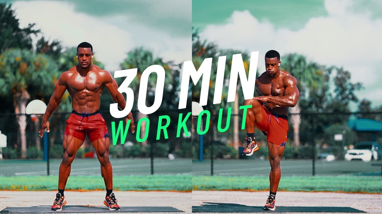 30 MINUTE MORNING ROUTINE TO LOSE FAT FAST | 30 DAY NO DAYS OFF CHALLENGE (No Equipment)