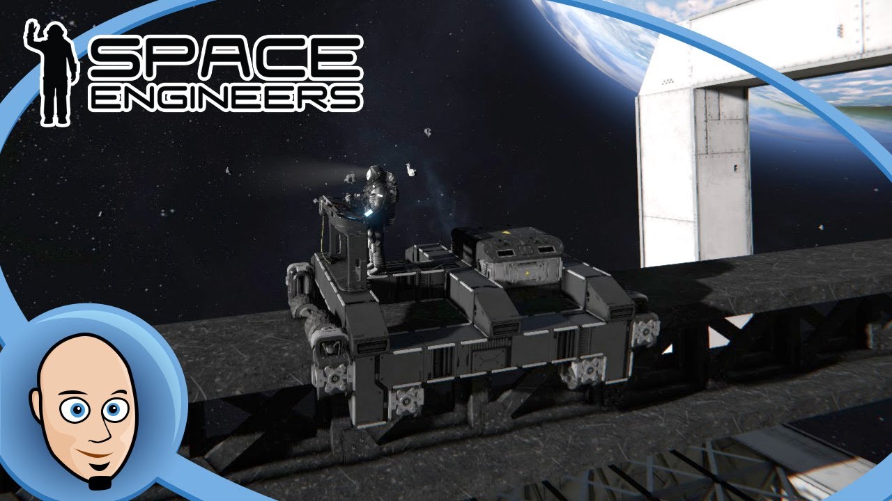 Space Engineers | EP 110: Das erste Schienengefährt | Let's Play ...