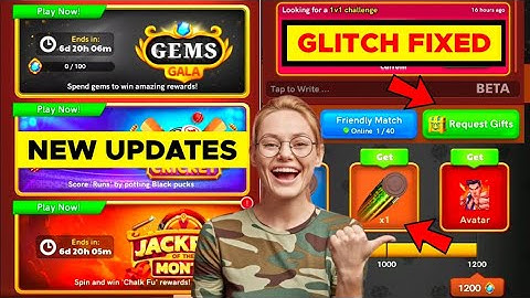 Carrom Pool New Updates | Trails & Events | Request Gift Problem Fix | Jamot Gaming