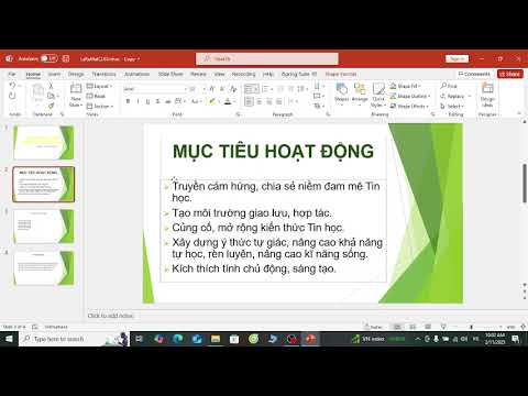 [Tin học 8 KNTT] Bài 10a : Thực hành Định dạng nâng cao cho bài trình chiếu#tinhoc - youtube