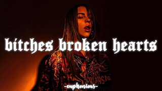 billie eilish - bitches broken hearts \/\/ slowed + reverb