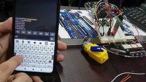 Arduino實作 - 藍芽裝置控制直流馬達