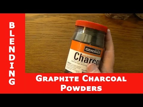 HOW TO Use Graphite Powder + Charcoal Powder + Blending Methods