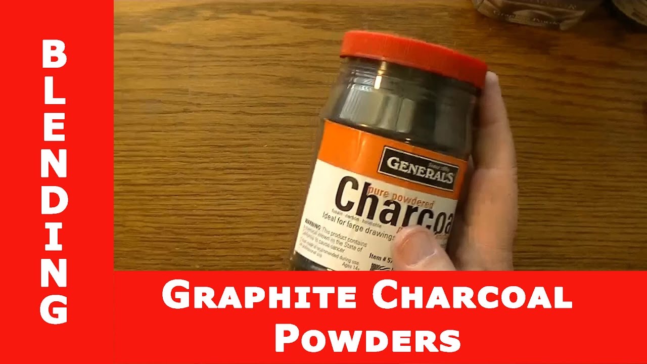 HOW TO Use Graphite Powder + Charcoal Powder + Blending Methods