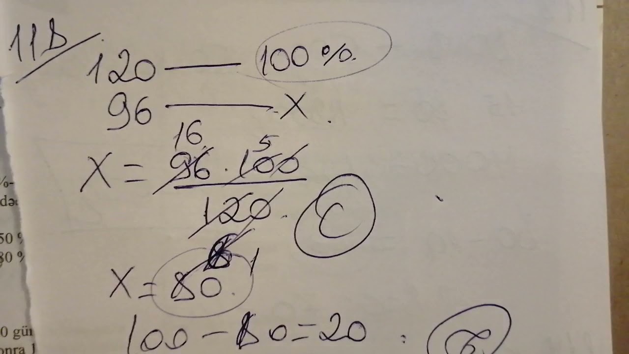 NİSBƏT, TƏNASÜB, FAİZ[113,140]9-CU SİNİF GÜVƏN, 2021