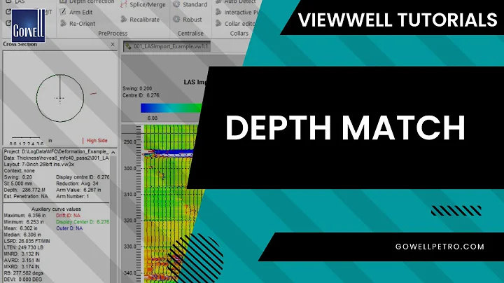 How to do Depth Matching in ViewWell