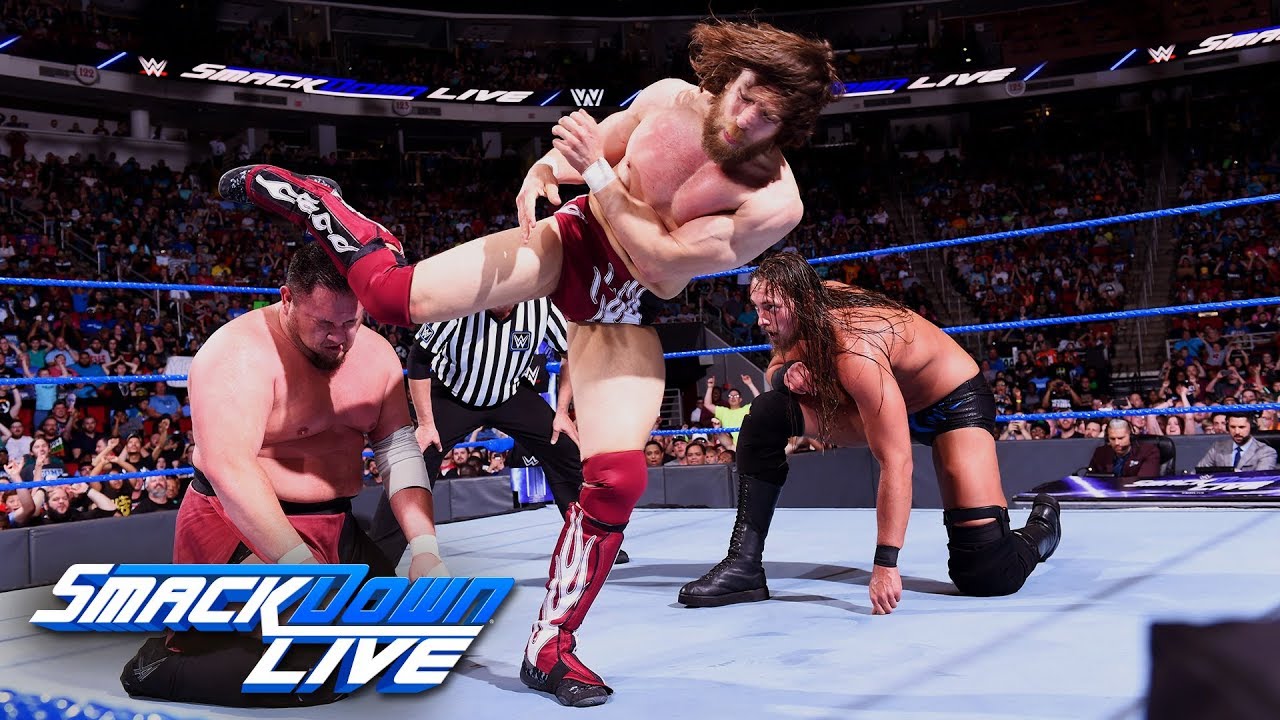 Daniel Bryan vs. Samoa Joe vs. Big Cass - Money in the Bank Qualifer: SmackDown LIVE, May 29, 2018