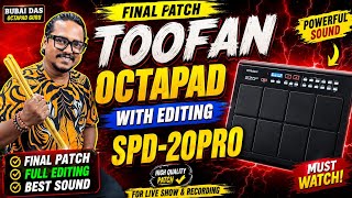 TOOFAN OCTAPAD PATCH WITH EDITING SPD-20PRO OCTAPAD @BubaiOctapadDas15 RADHEY RADHEY