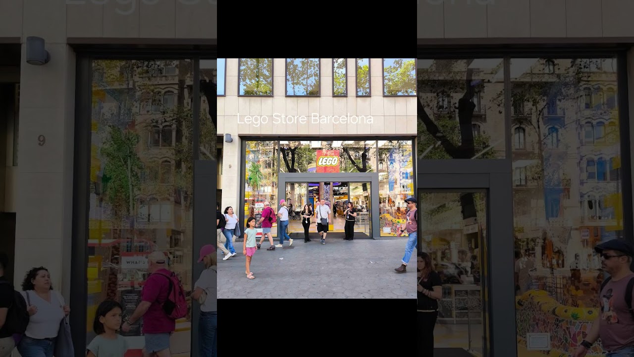 Every Lego Store in Europe with the Minifigure Factory