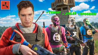 I Played Rust for 12 Hours STRAIGHT... (ft. Spoonkid + Jteles + Throat)