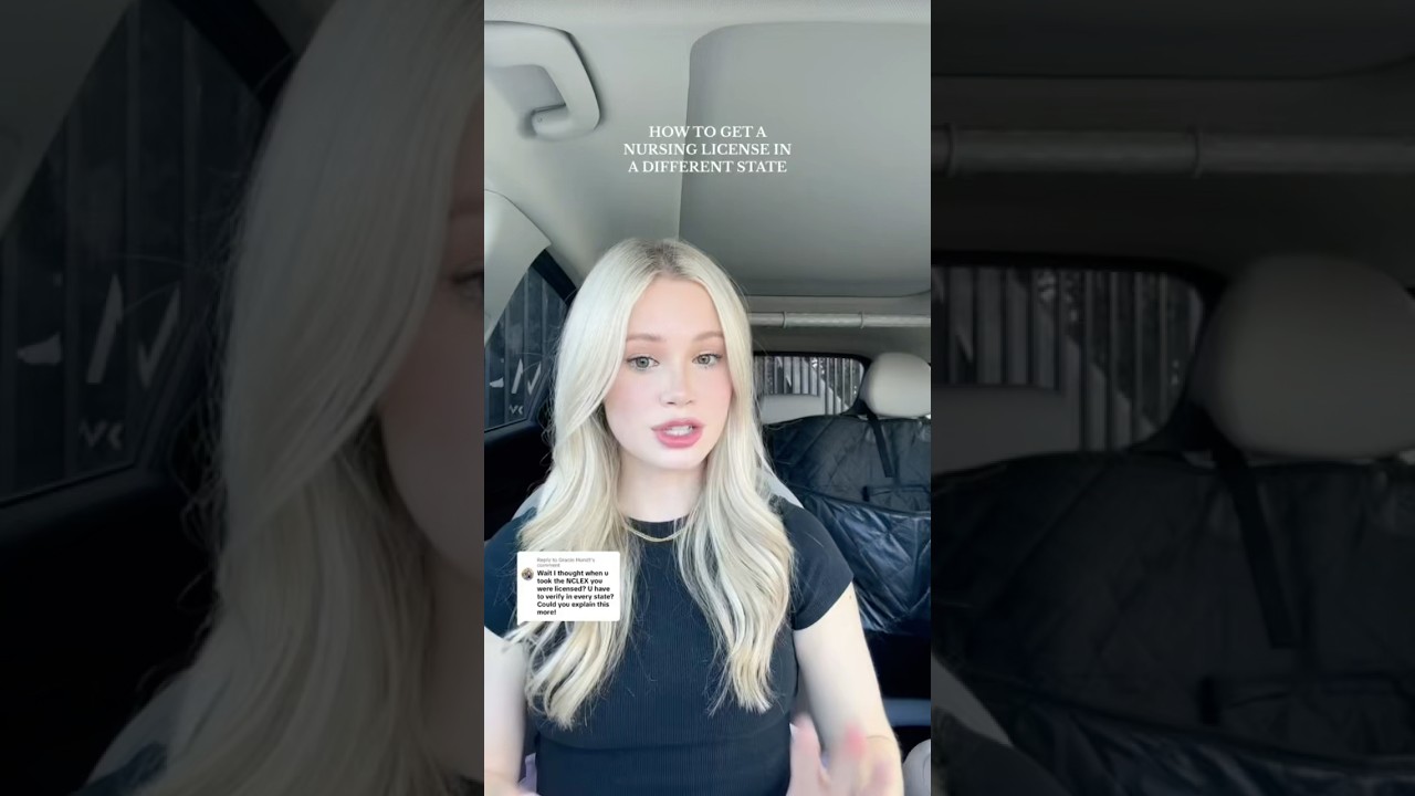 HOW TO GET A NURSING LICENSE IN A DIFFERENT STATE 