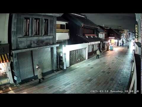 埼玉県川越市大正浪漫夢通りライブカメラ Saitama Kawagoe Live camera.World.cam