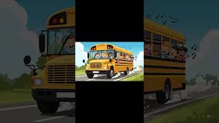 Wheels on the Bus Song for Children | Learning through Music | Fun and Educational Kids Animation