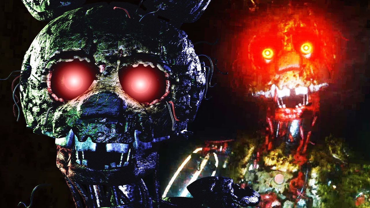 SPRINGTRAPS BRUTAL REVENGE!  The Joy of Creation: Halloween Edition (Free  Roam FNAF) 