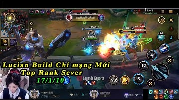 Lucian Tốc chiến | Build Lucian Chí mạng sau khi Đoản Đao và Kiếm năng lượng được buff đang rất mạnh