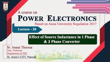 Lecture 2.13 Effects of source inductance.