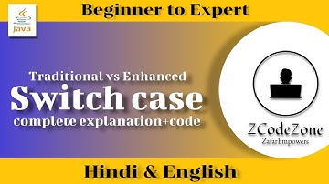Mastering the Enhanced Switch in Java |Traditional switch vs enhance switch hindi and English