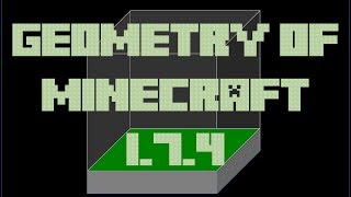 The Geometry of the Minecraft 1.7.4 World