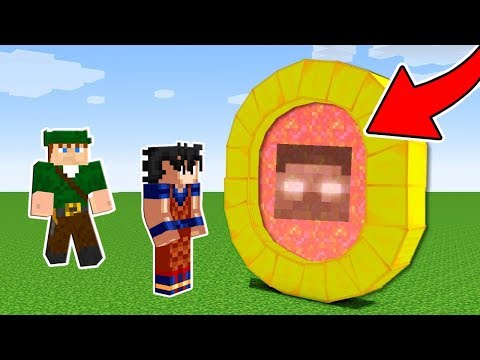 ENTRAMOS NO PORTAL REDONDO SECRETO DO MINECRAFT!! FICAMOS RICOS ?