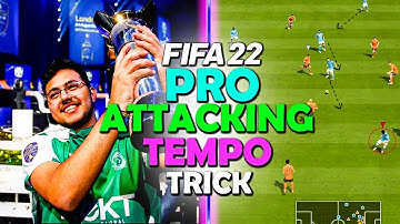 This pro attacking tempo tip is game changing in FIFA 22!