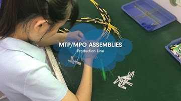 MTP/MPO Fiber Cable Assemblies Production Line Factory