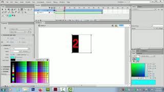 Tutorial menggunakan aplikasi Adobe flash cara membuat loading screen
