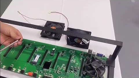 Soontech mining rig frame installation notes