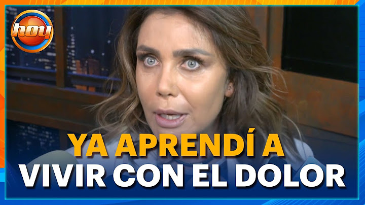 Sabine Moussier desmiente padecer esclerosis múltiple y revela su verdadera enfermedad | Hoy