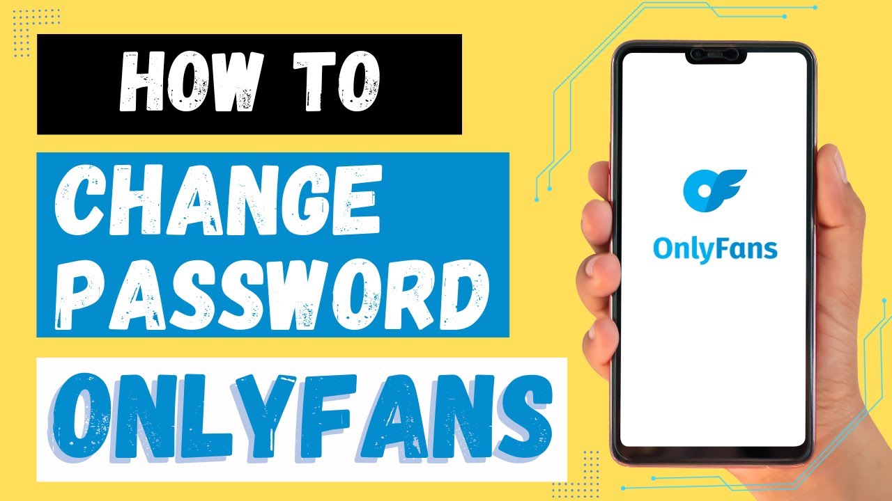 How to Change OnlyFans Password? - YouTube