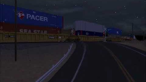 Trainz- BNSF Desert Intermodal Chase