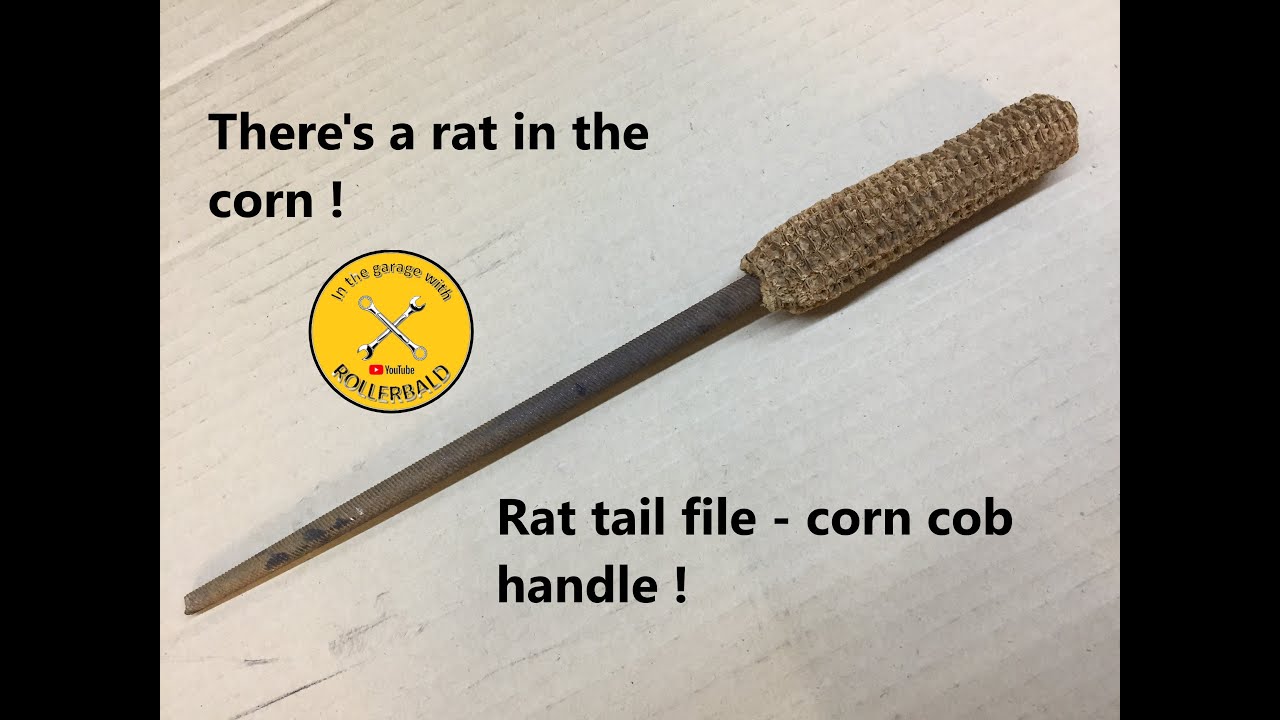 Rat Tail File With Corncob Handle YouTube Rat Tail File With Corncob Handle YouTube