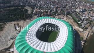 Timsah Arenanın Heyecanlandıran Hava Görüntüleri