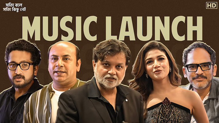 Shotyi Bole Shotyi Kichhu Nei-Grand Music Launch Event | New Music Video 2024 | Sangeet Bangla