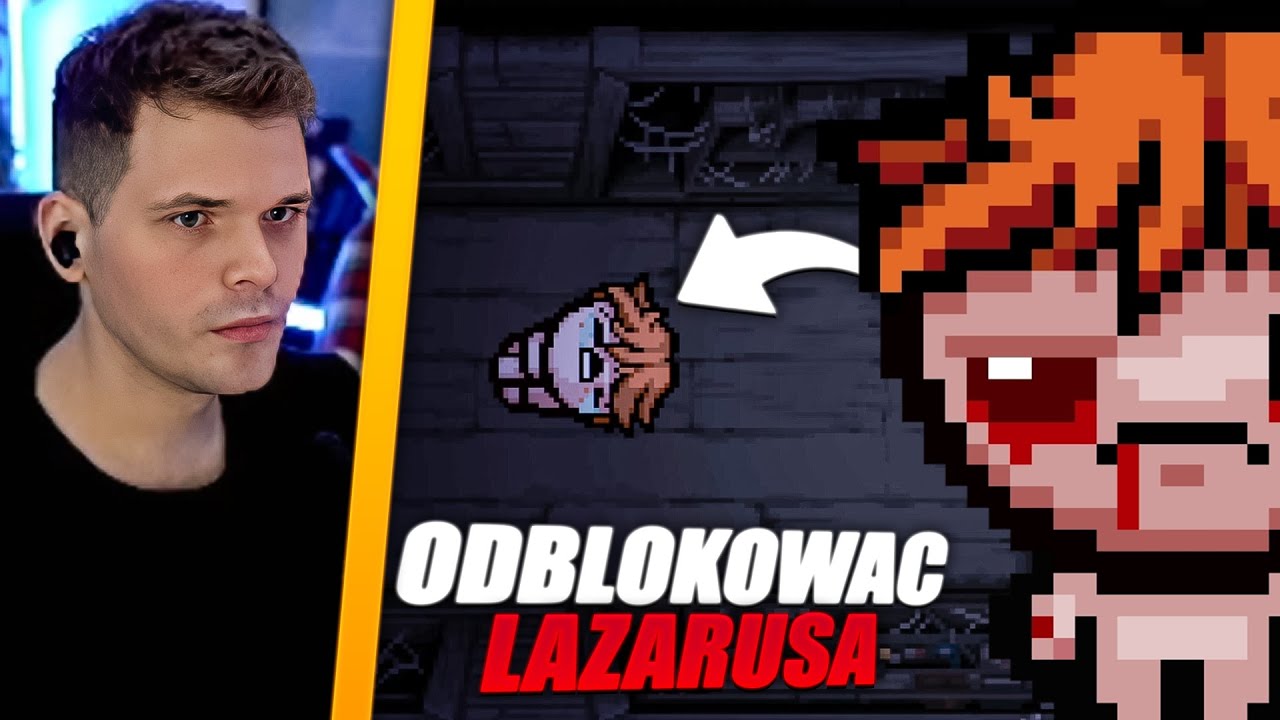 GUCIO | The Binding of Isaac | CEL ODBLOKOWAĆ LAZARUSA! | NAJLEPSZE MOMENTY STRIMA #822