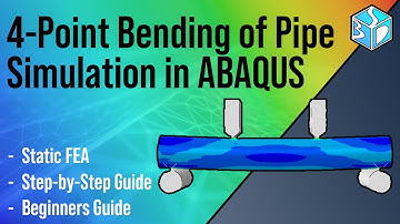 Abaqus Tutorial: Four-Point Bending Test of Metal Pipe | FEA Simulation in 10 Minutes