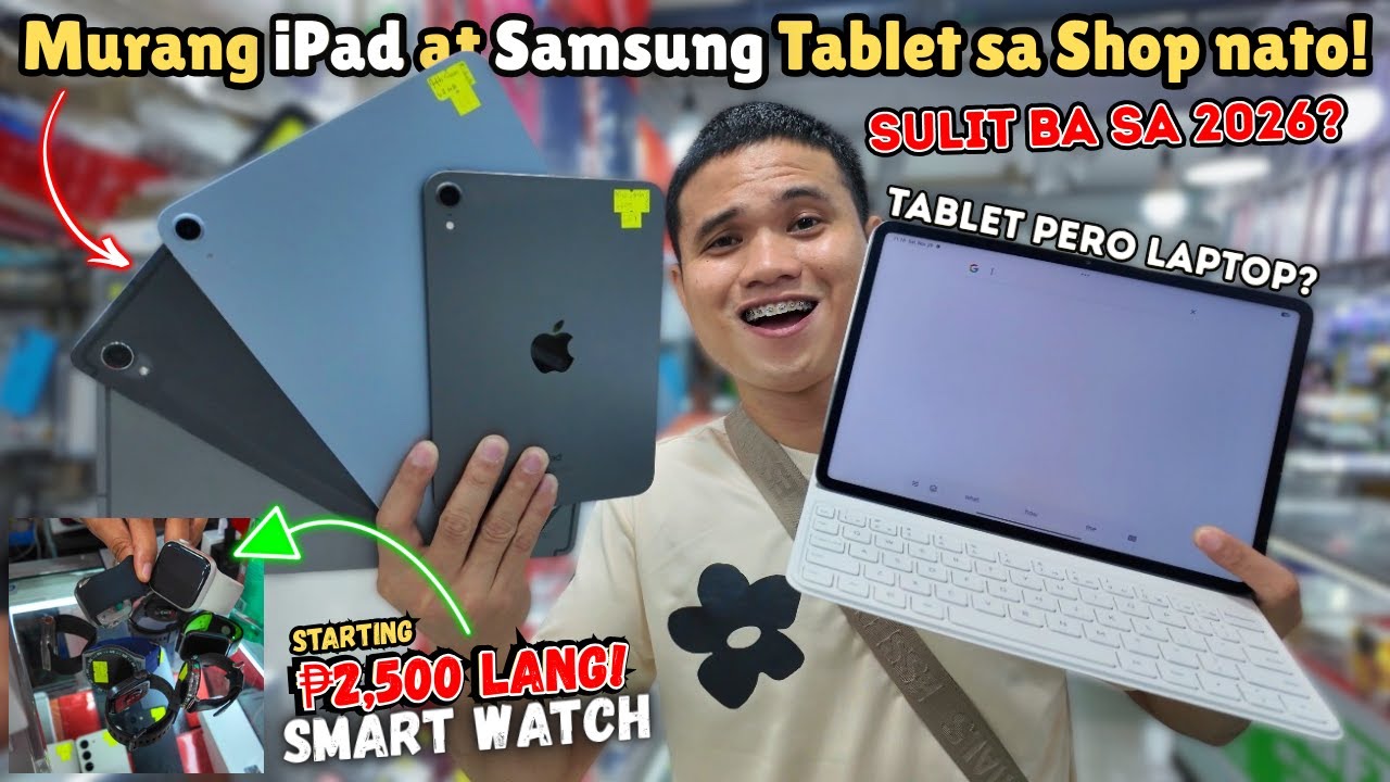 Ganito na Lang Kamura ang iPad at Samsung Tab Ngayon 2026 UPDATE!