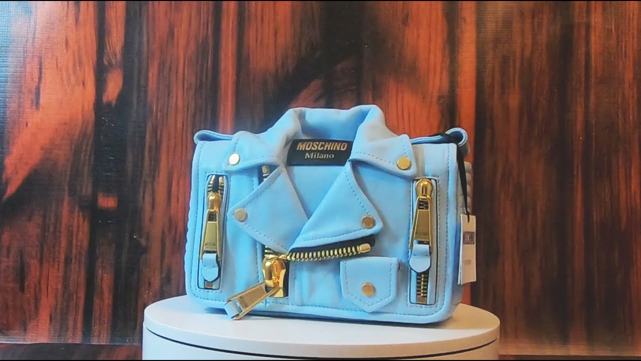 moschino jacket bags