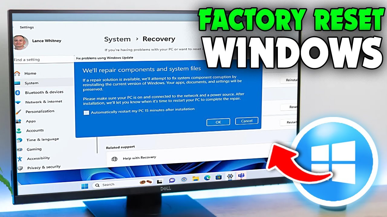 How to Factory Reset Windows 11 Without Losing Data (2026) - YouTube