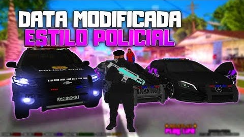 SAIU! DATA MODIFICADA ESTILO POLICIAL V17 (Sem Bug de Render) P/ ANDROID & PC FRACO