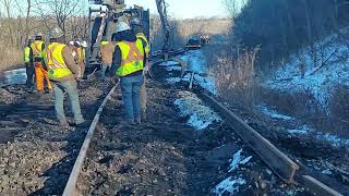 Major Track Rehabilitation Work on Curve 6 Got Done