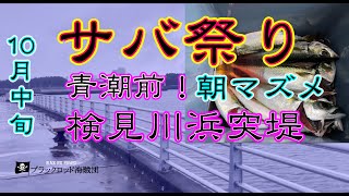 【釣り編】 検見川浜突堤。青潮前の朝マズメで鯖祭り! 【釣り編】 検見川浜突堤。青潮前の朝マズメで鯖祭り!