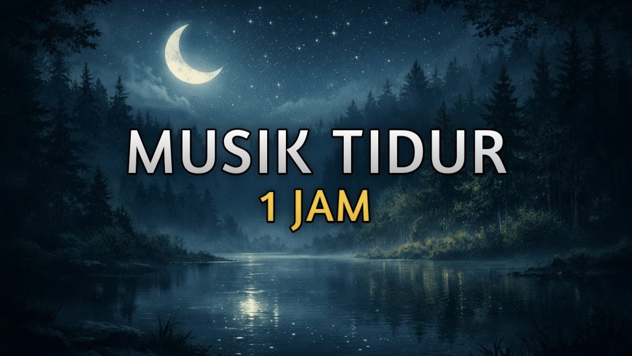 Musik tidur nyenyak tanpa vokal | 1 Jam🎵 Versi clean ambient (tanpa efek)