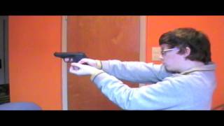 After Effects "Gun with Muzzle Flash and Blowback" test
