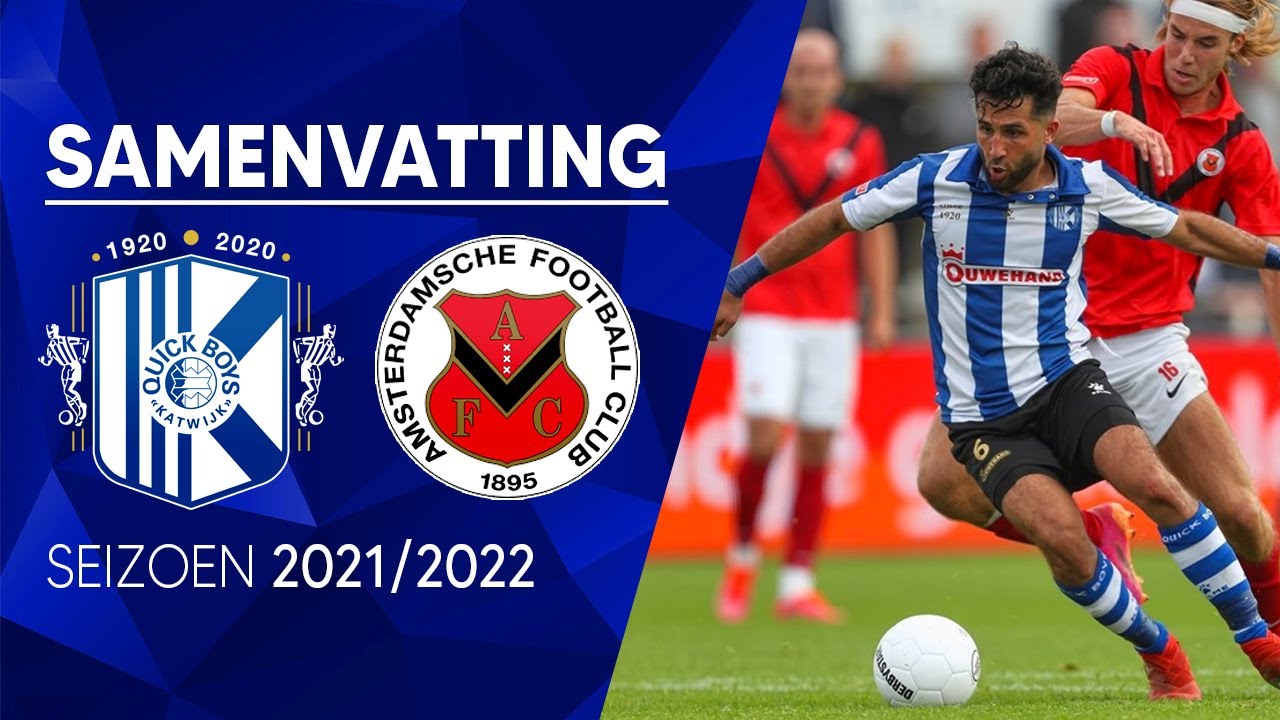 Samenvatting | Quick Boys - AFC Amsterdam