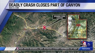 1 Dead Following Crash On US-6 In Utah County