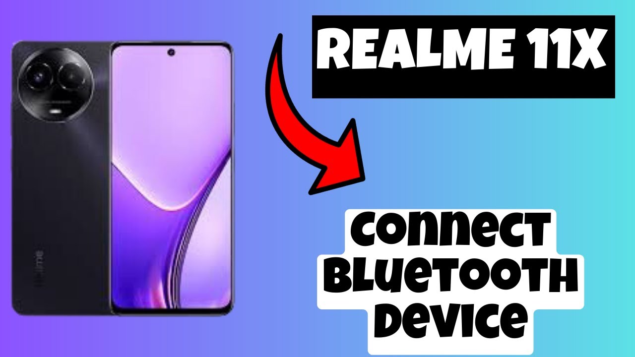 Realme 11x Connect Bluetooth Device || How to connect bluetooth device ...