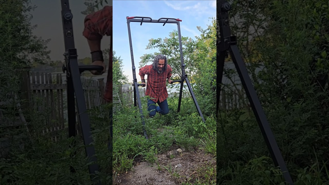 as many slow and controlled dips as I can do 