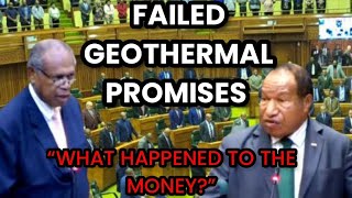 Rabaul Mp Questions Government Over Failed Geothermal Promises